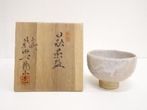 萩焼　天寵山造　茶碗（共箱）